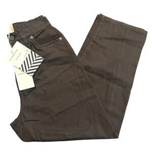 NWT Free People x Sandrine Rose Relaxed Pants, Black, Women's Size 25